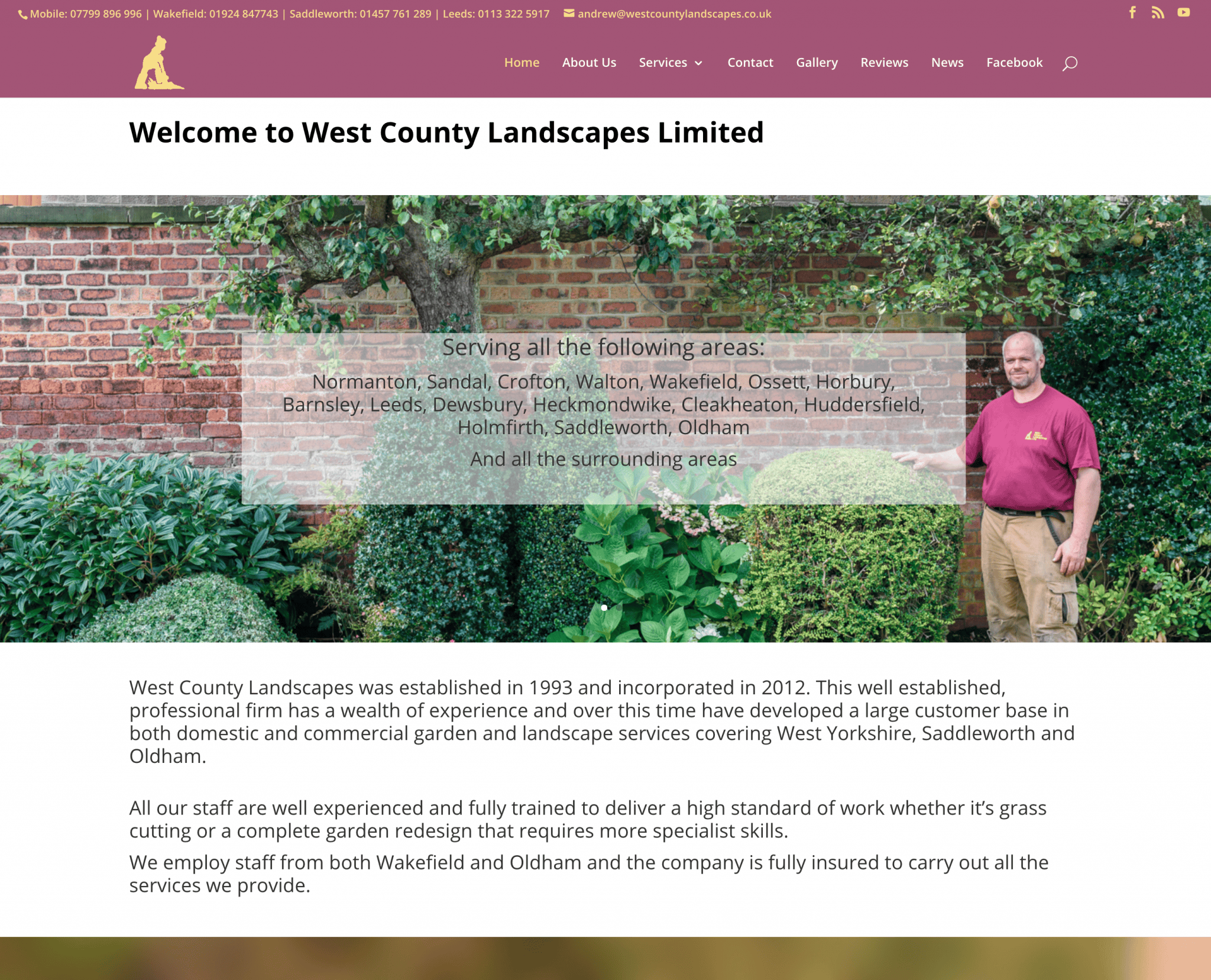 Commercial photography for West County Landscapes in Yorkshire